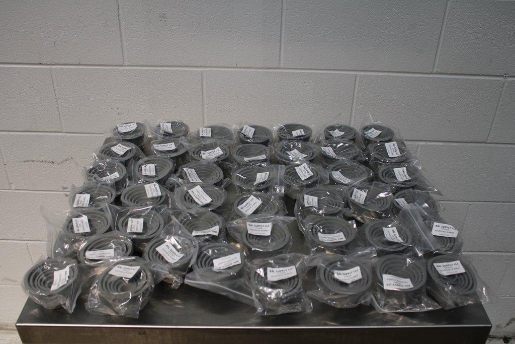 Fisher Scientific Bal Supply Neoprene Rubber Filter Adapter Sets, 44 Sets