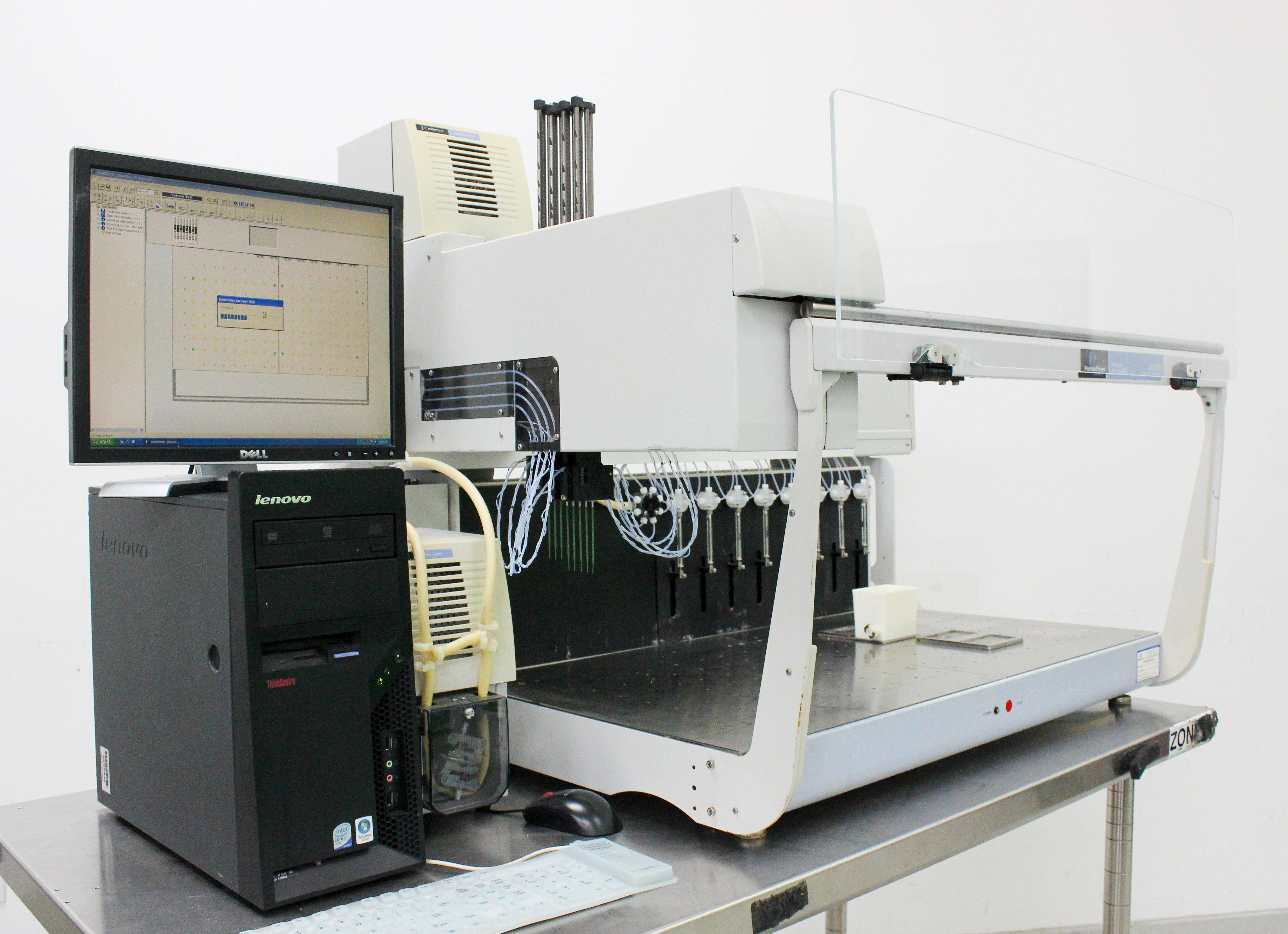 Perkin Elmer Janus Workstation Automated Liquid Handler Incl Computer/Software