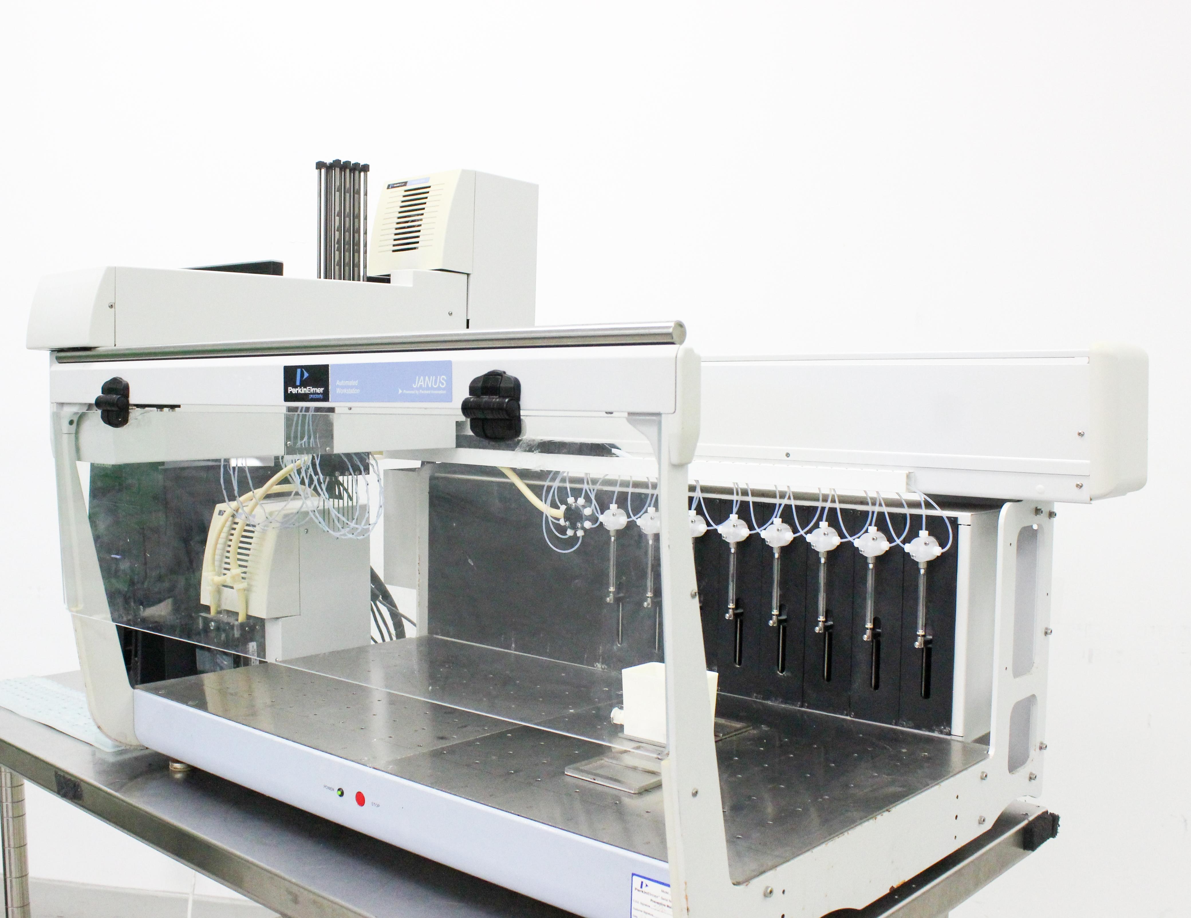Perkin Elmer Janus Workstation Automated Liquid Handler Incl Computer/Software