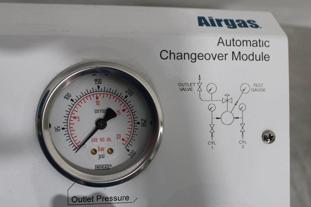 Airgas Automatic Changeover Module Y13CP145DRD for Uninterrupted Gas Flow