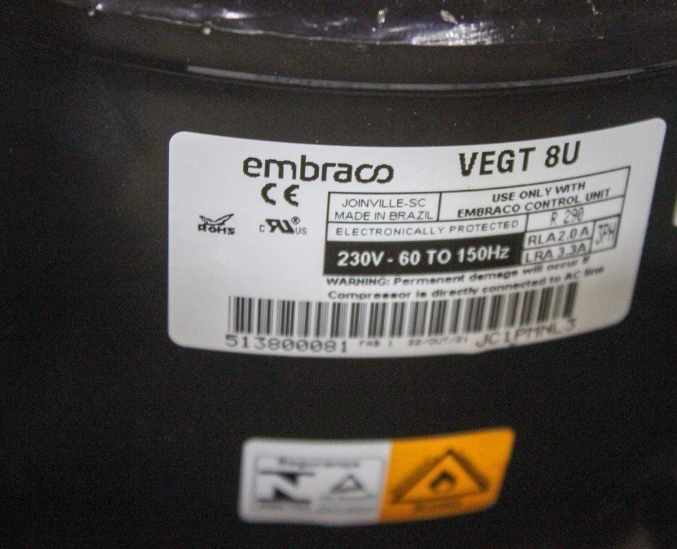 Embraco VEGT 8U Compressor - Facility Air Compressor, Turn-Key Ready