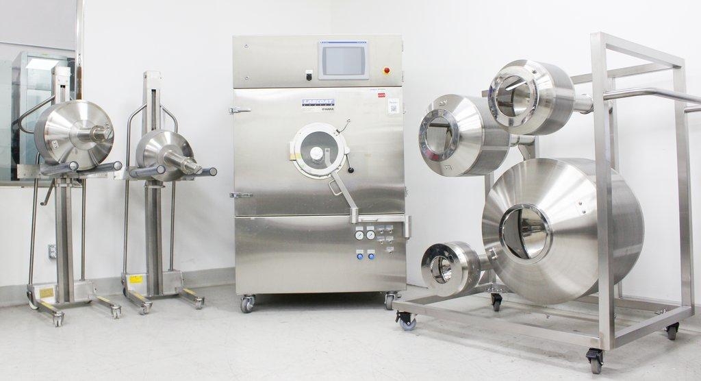 O'Hara LCIIX Labcoat IIX Pharma Coater Perforated Drums Automated Controls