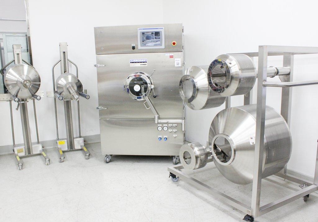 O'Hara LCIIX Labcoat IIX Pharma Coater Perforated Drums Automated Controls