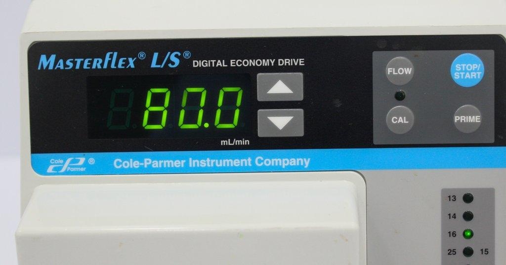 Cole Parmer 7524-50 MasterFlex L/S Peristaltic Pump, 120V 50/60Hz Operation