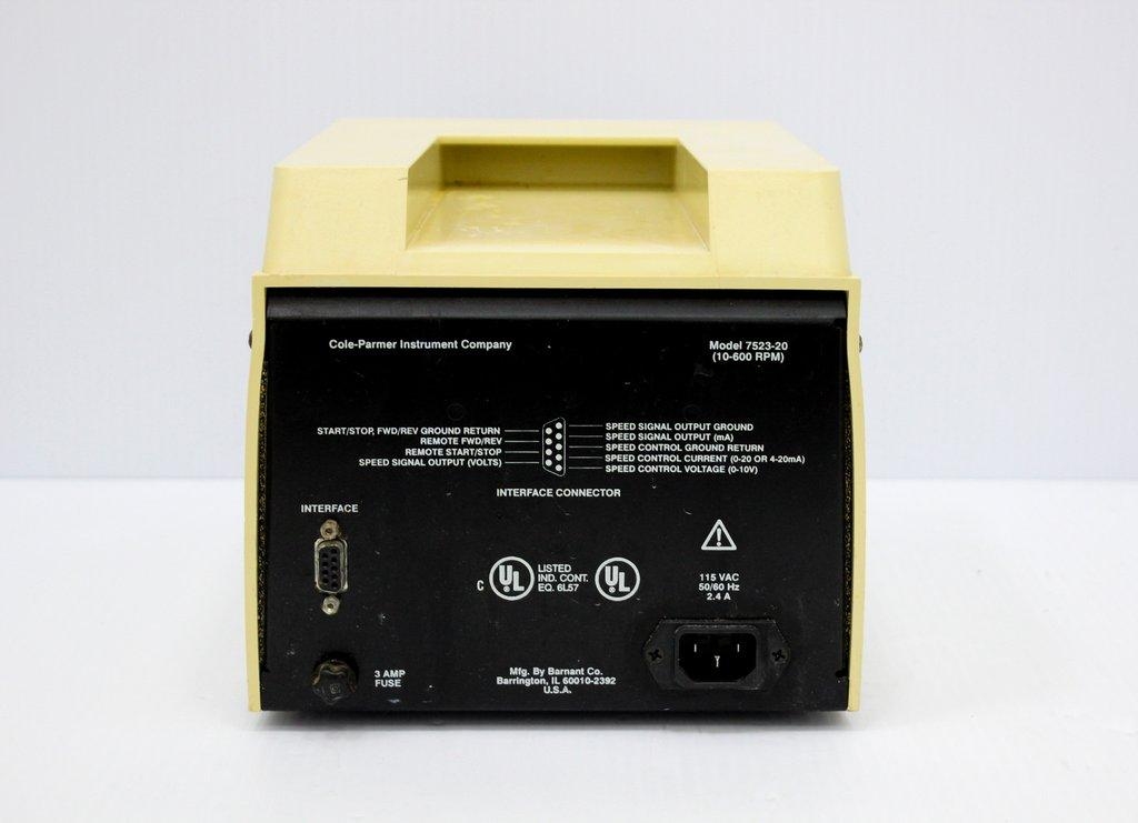 Cole Parmer 7523-20 MasterFlex L/S Peristaltic Pump 120V