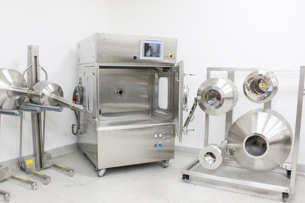 O'Hara LCIIX Labcoat IIX Pharma Coater Perforated Drums Automated Controls