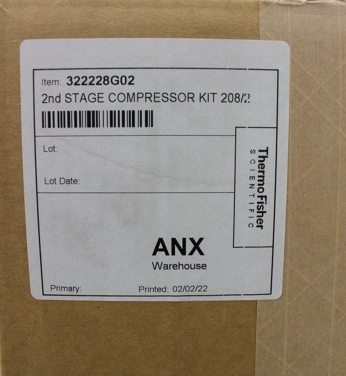 Thermo 322228G02 2nd Stage Compressor Kit, Laboratory Equipment, New