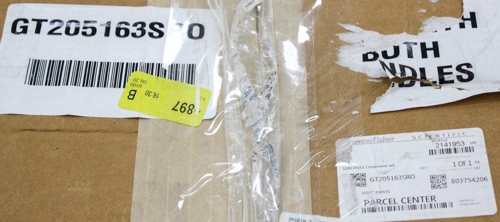 Thermo GT205163SR0 Compressor Set 120VHS/LS Lab Equipment HVAC System