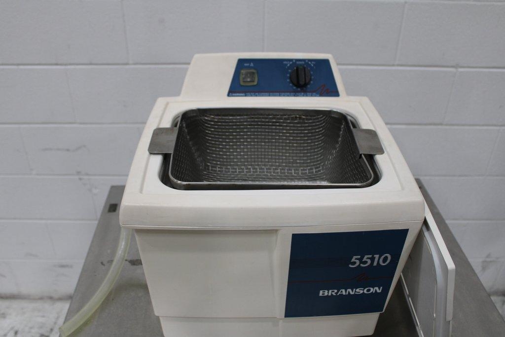 Branson 5510R-MTH Ultrasonic Cleaner Small Equipment 117V 2005 Model