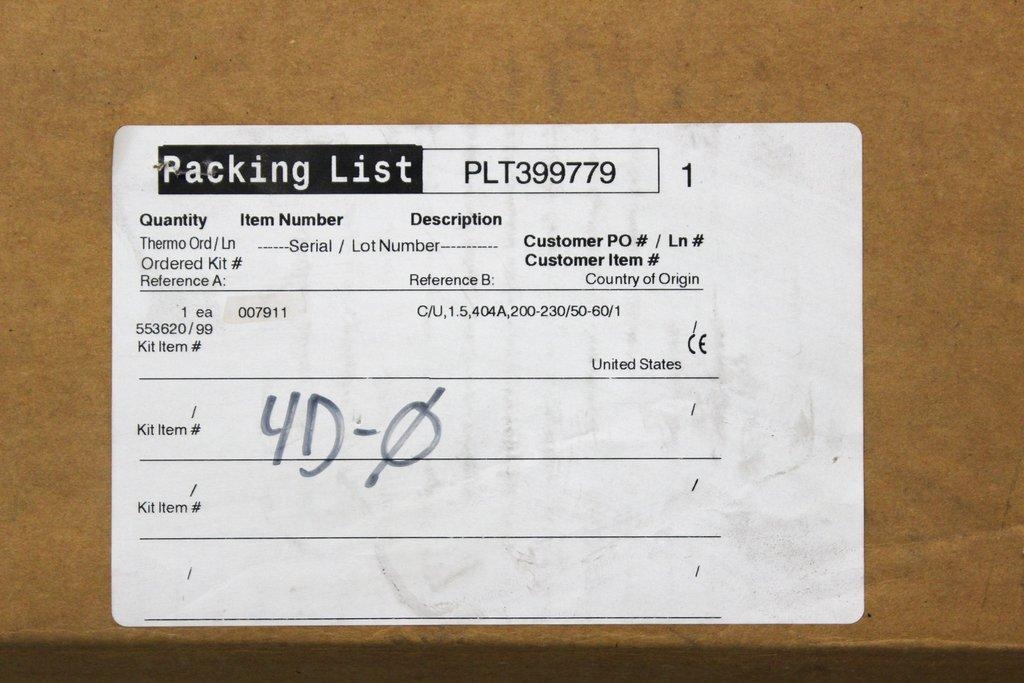 Tecumseh AWA9511ZXNXE Condensing Air-Cooled Unit Turn-Key Ready Plug-In