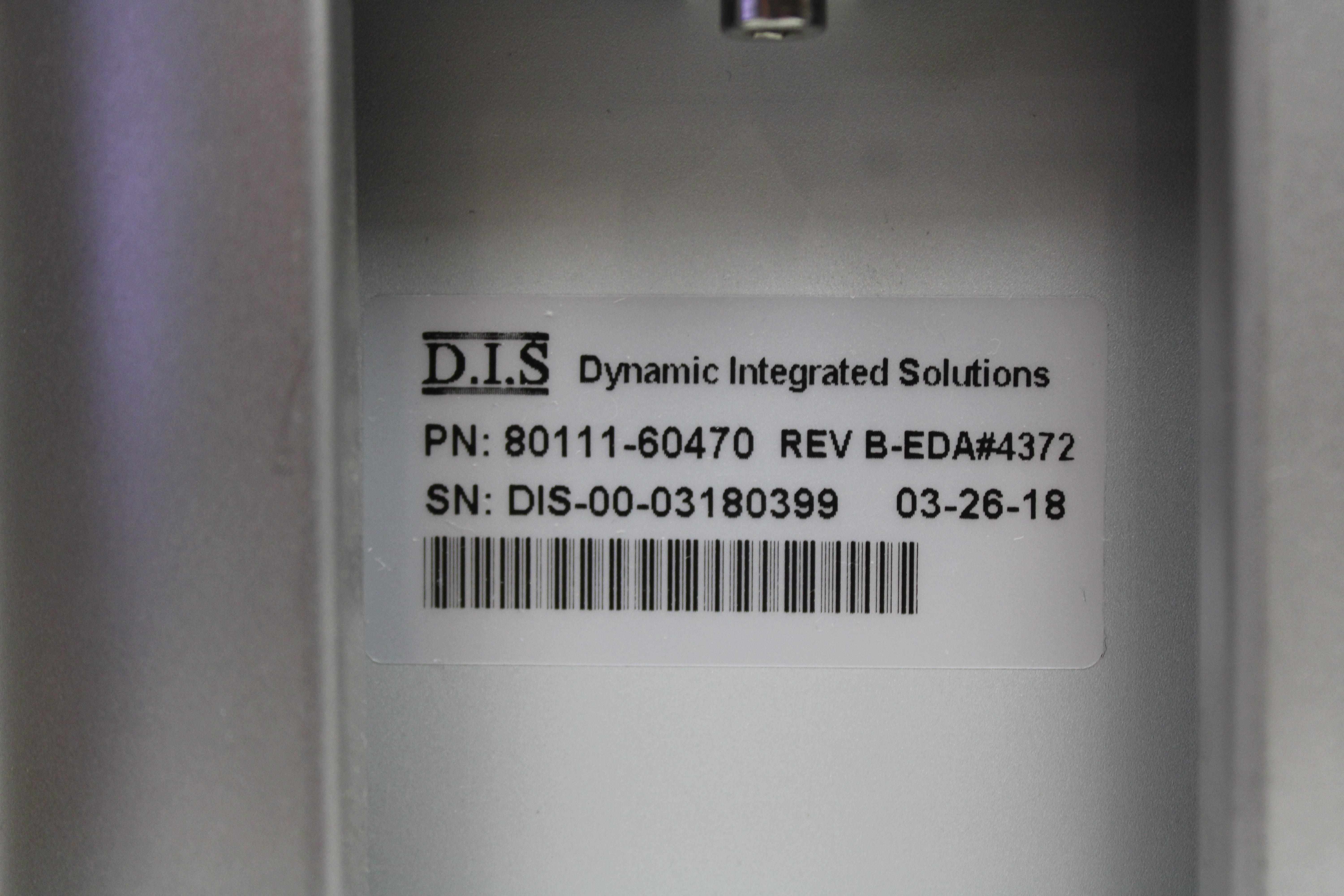 DIS 80111-60470 Housing Mass Spectrometry Accessory 2018 Good Cond US Made