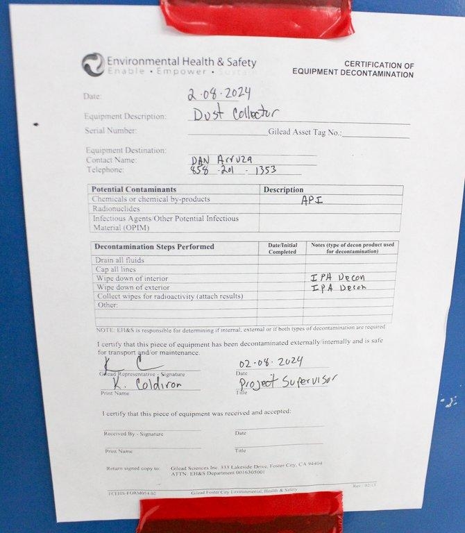 Donaldson Torit DFT2-2 Dust Collector Industrial Filtration with 508 sq ft Filter