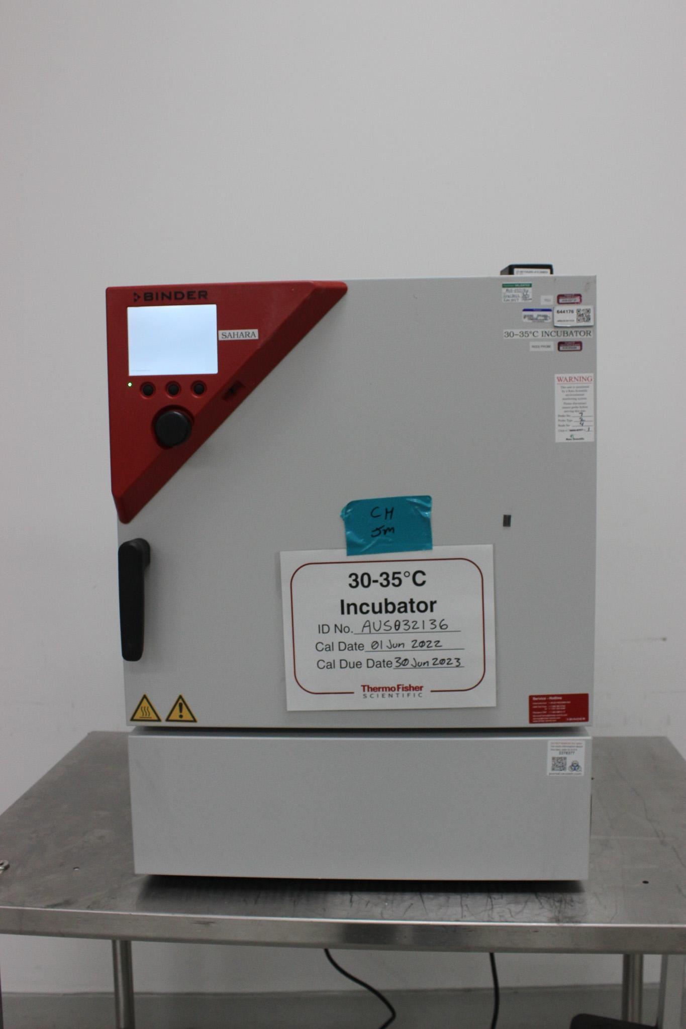 Binder KB 53 Incubator Refrigerated -5C to 100C 53L Benchtop Laboratory