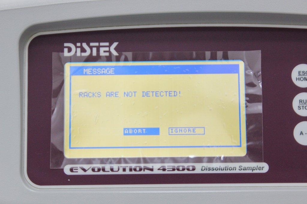 Distek Evolution 4300 Dissolution Sampler Chemistry System Fair Condition
