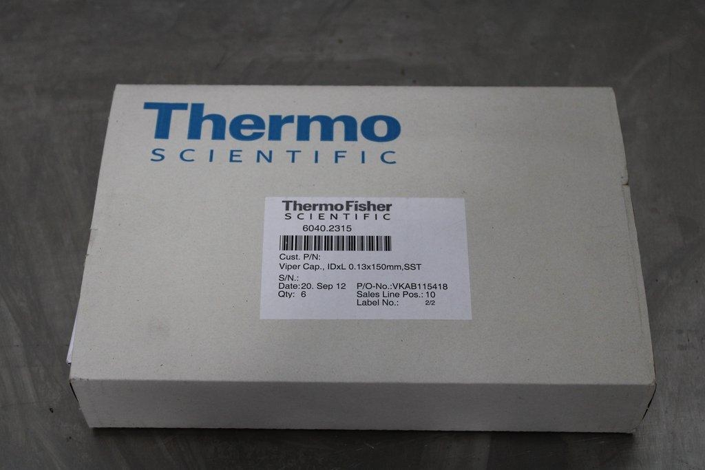 Thermo Viper Cap 6040.2315 Analytical Accessory Unused Excellent Condition 6x