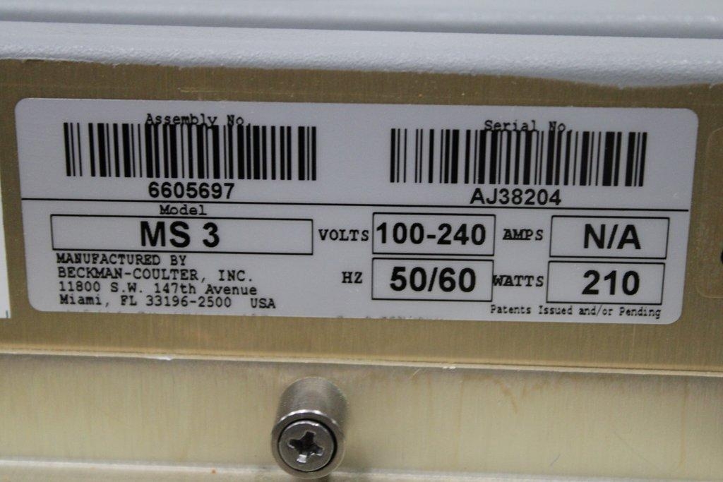 Beckman Coulter Multisizer 3 Particle Counter for Pharmaceuticals & Polymers
