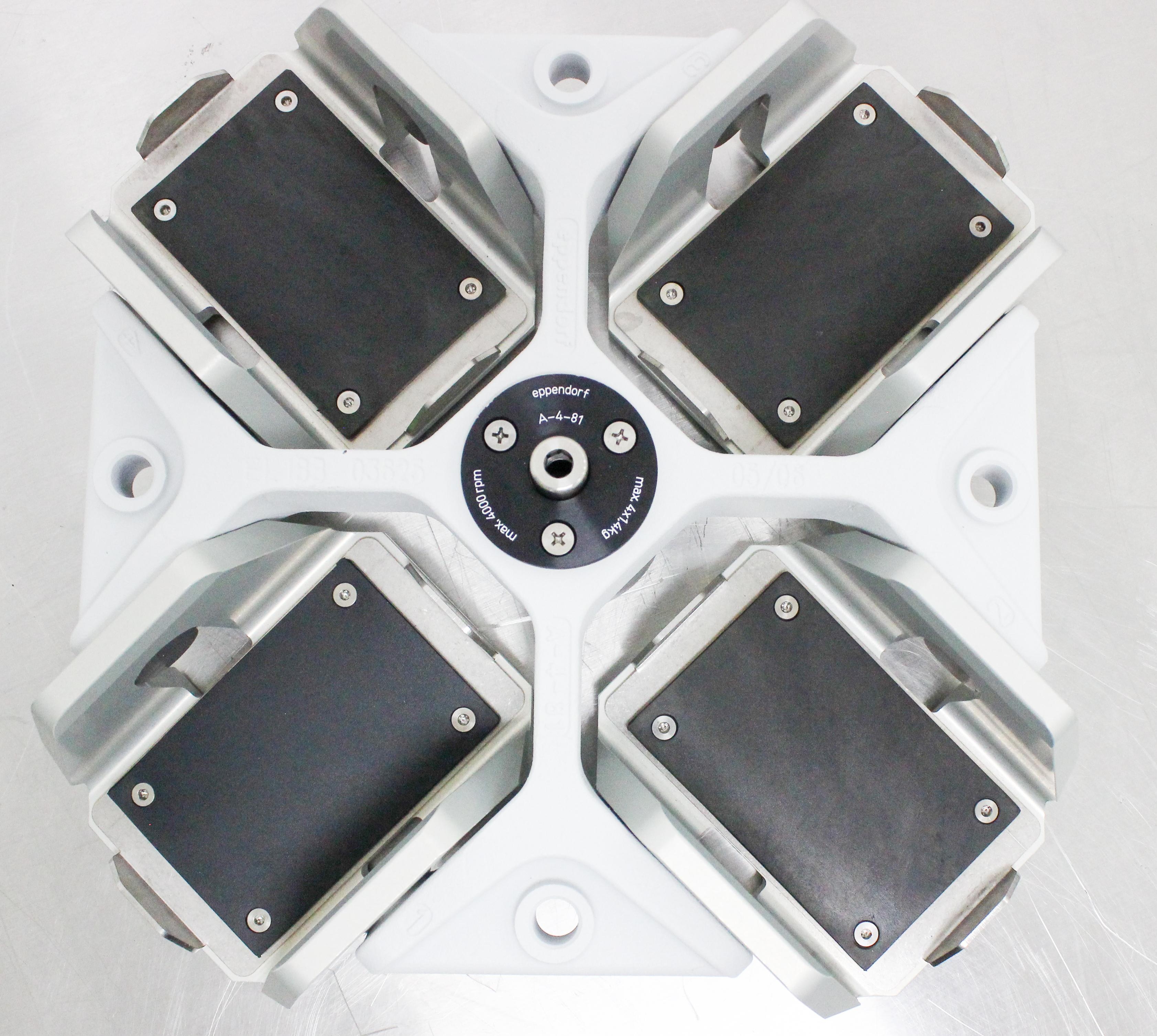 Eppendorf A-4-81 Rotor 4000 RPM Centrifuge Compatible Excellent Used