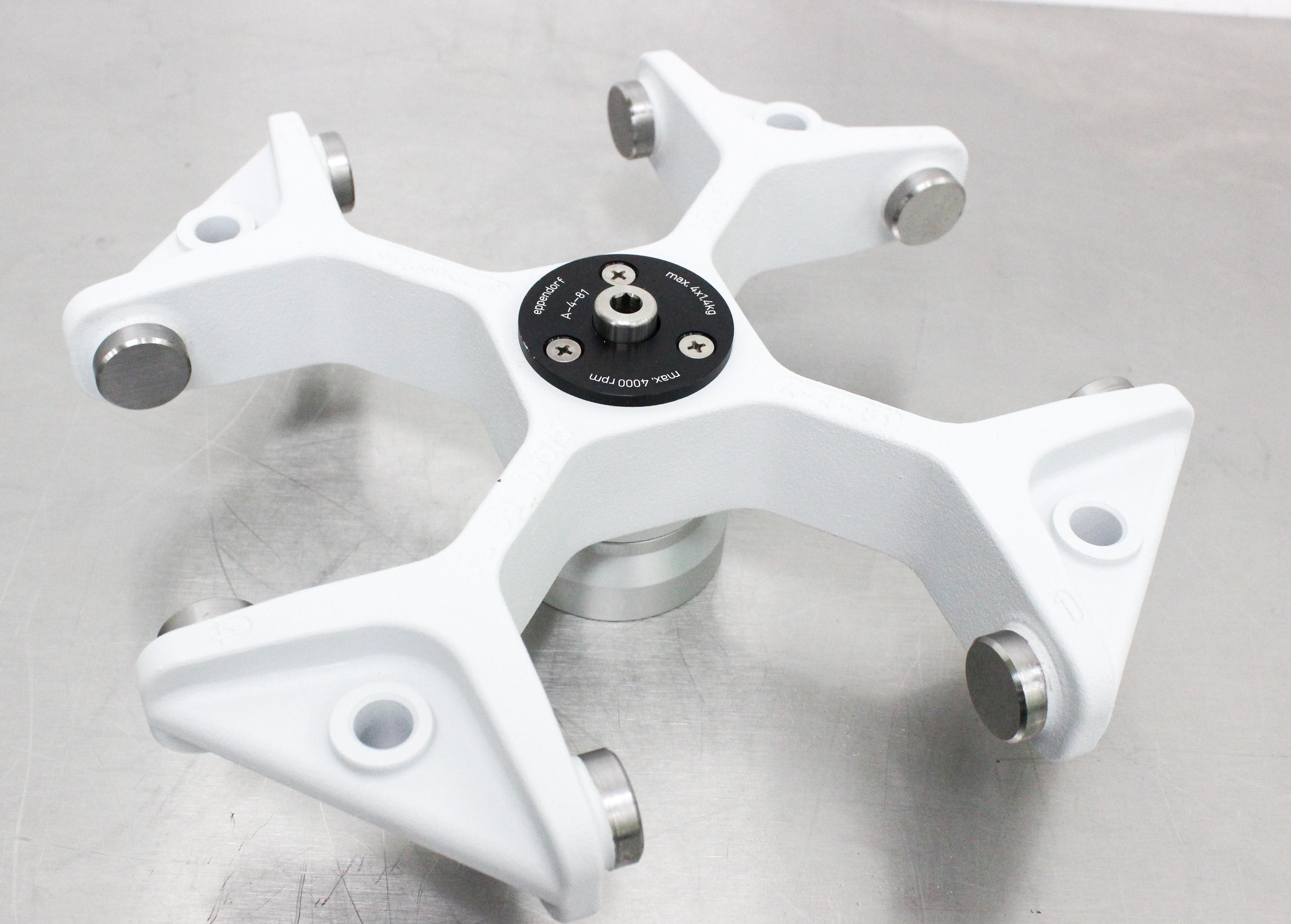 Eppendorf A-4-81 Rotor 4000 RPM Centrifuge Compatible Excellent Used