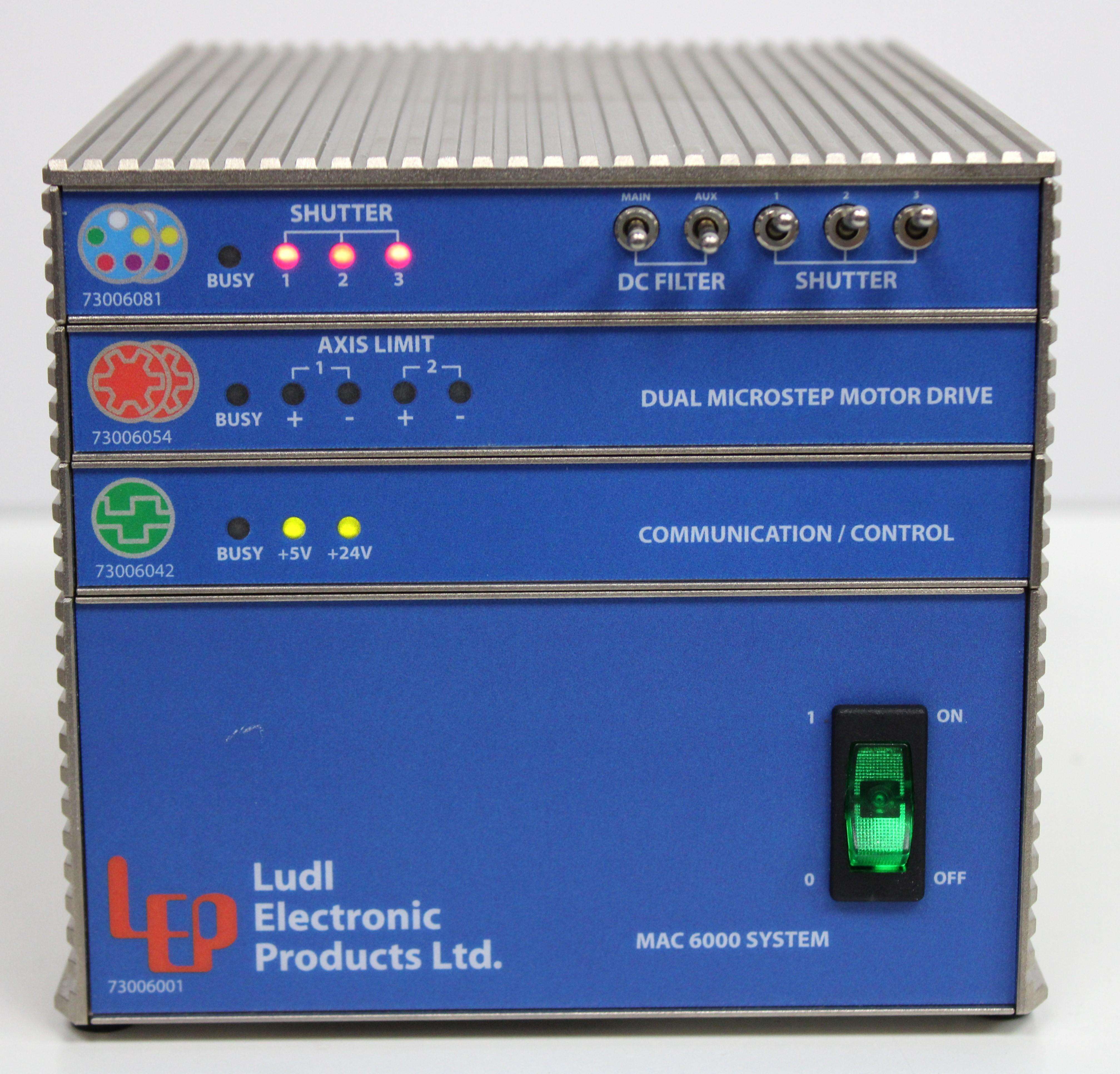 Ludl MAC 6000 Modular Microscope Automation Controller RS-232 Ethernet