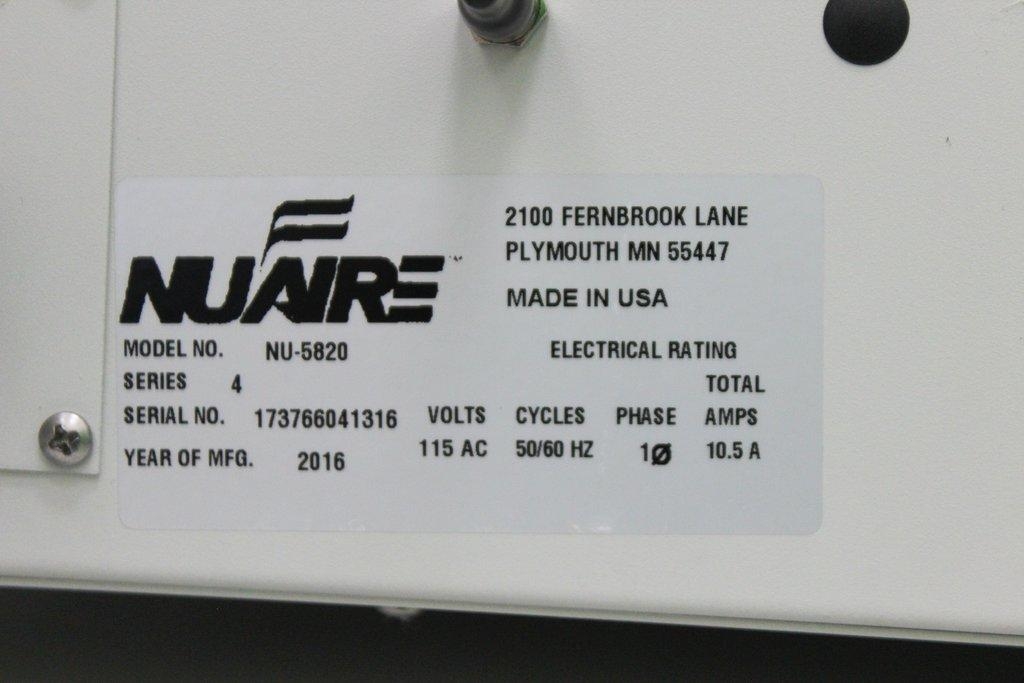 NuAire NU-5820 CO2 Incubator Direct Heat 120V Incubator Good Condition 2016