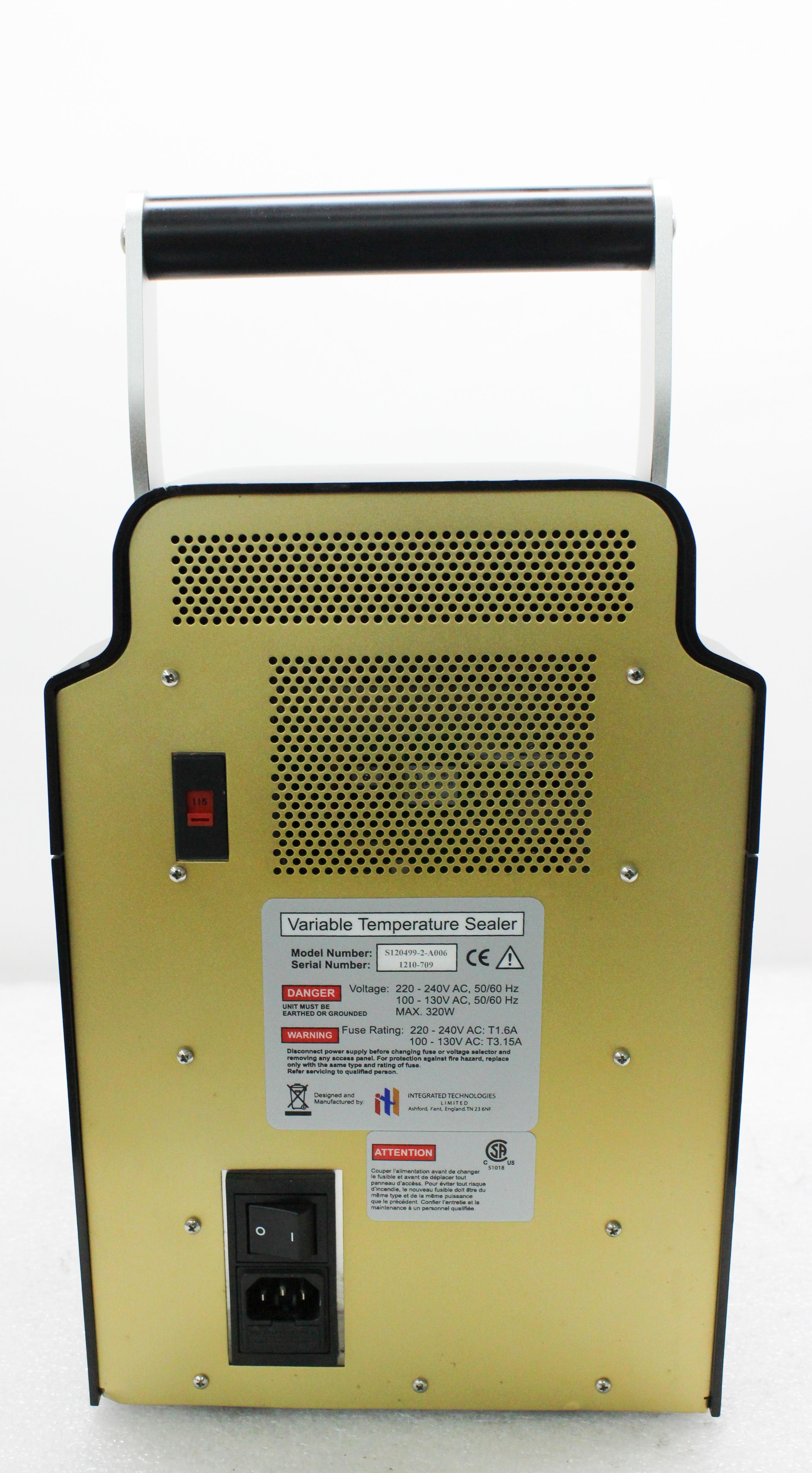 Thermo ALPS 50V Microplate Heat Sealer 125-200C Variable Temp Bench Compact