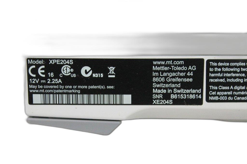 Mettler-Toledo XPE204S Scale Analytical Balance Fair Condition for Lab Use