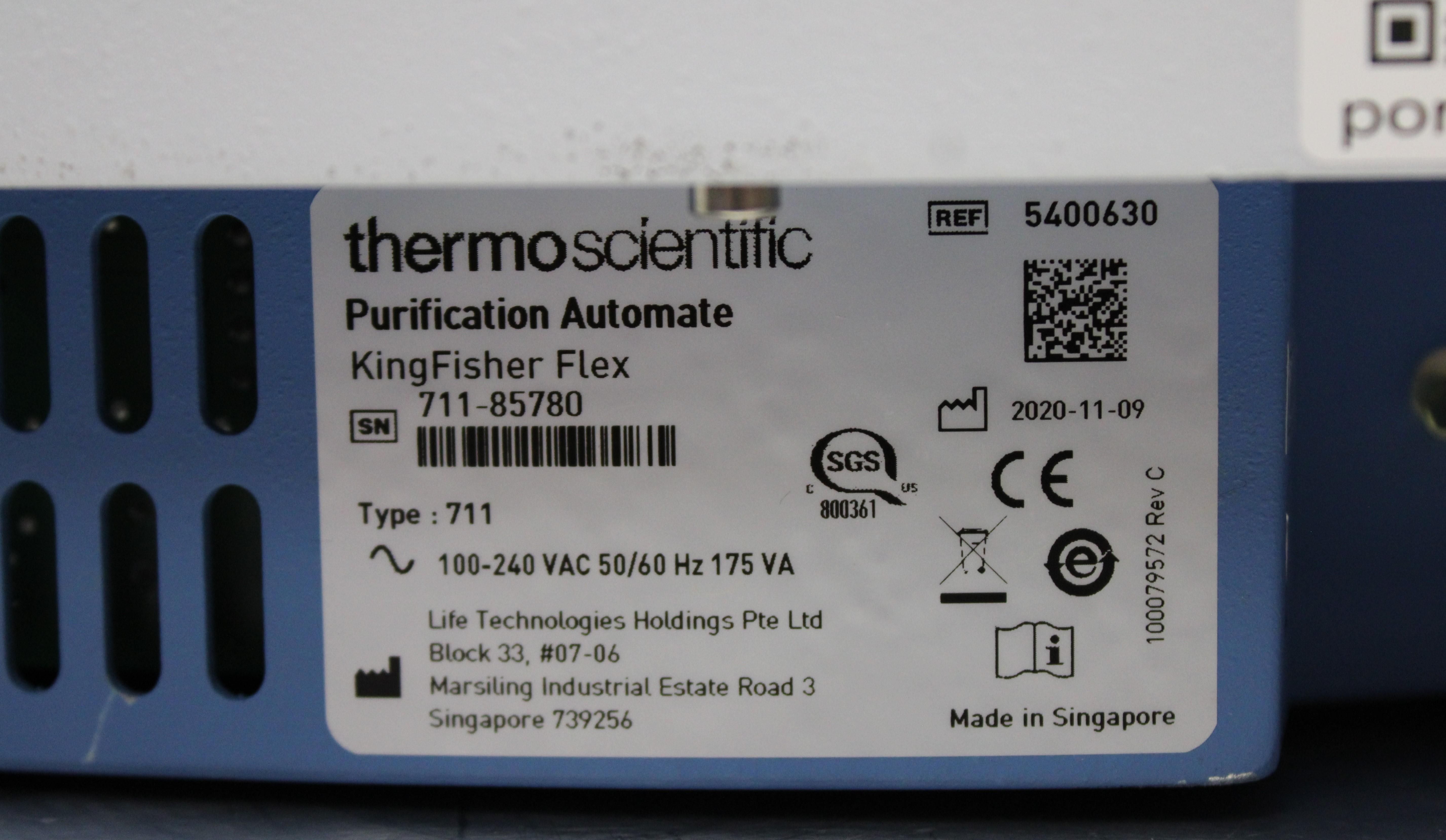 Thermo Kingfisher Flex Purification System DNA/RNA Protein Cell 96 Sample