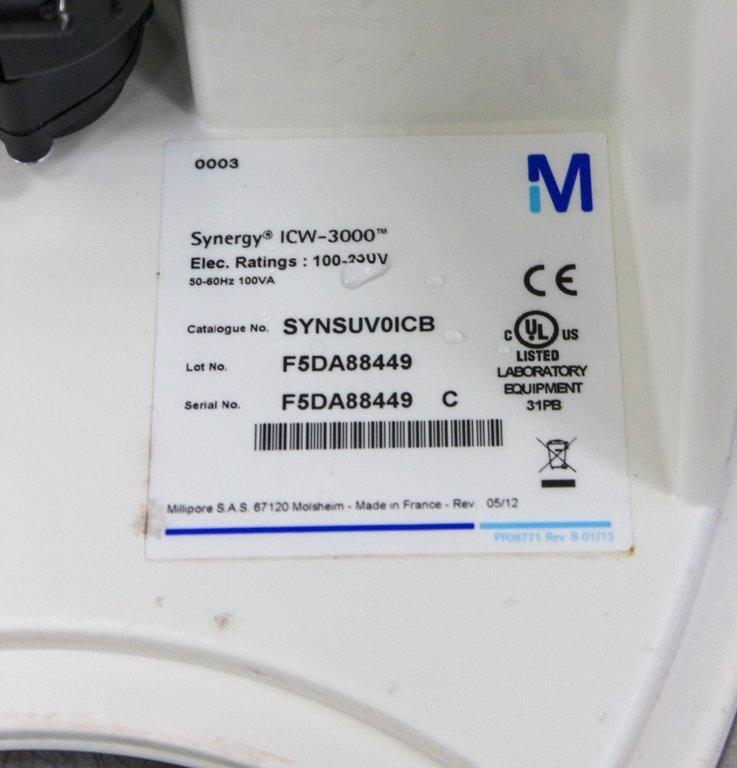 Millipore ICW-3000 Water Purification System Ion Chromatography
