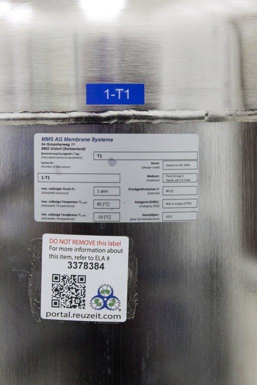 MMS SW18-unit Water Analyzer, Near New Condition, 480 lbs, Large System