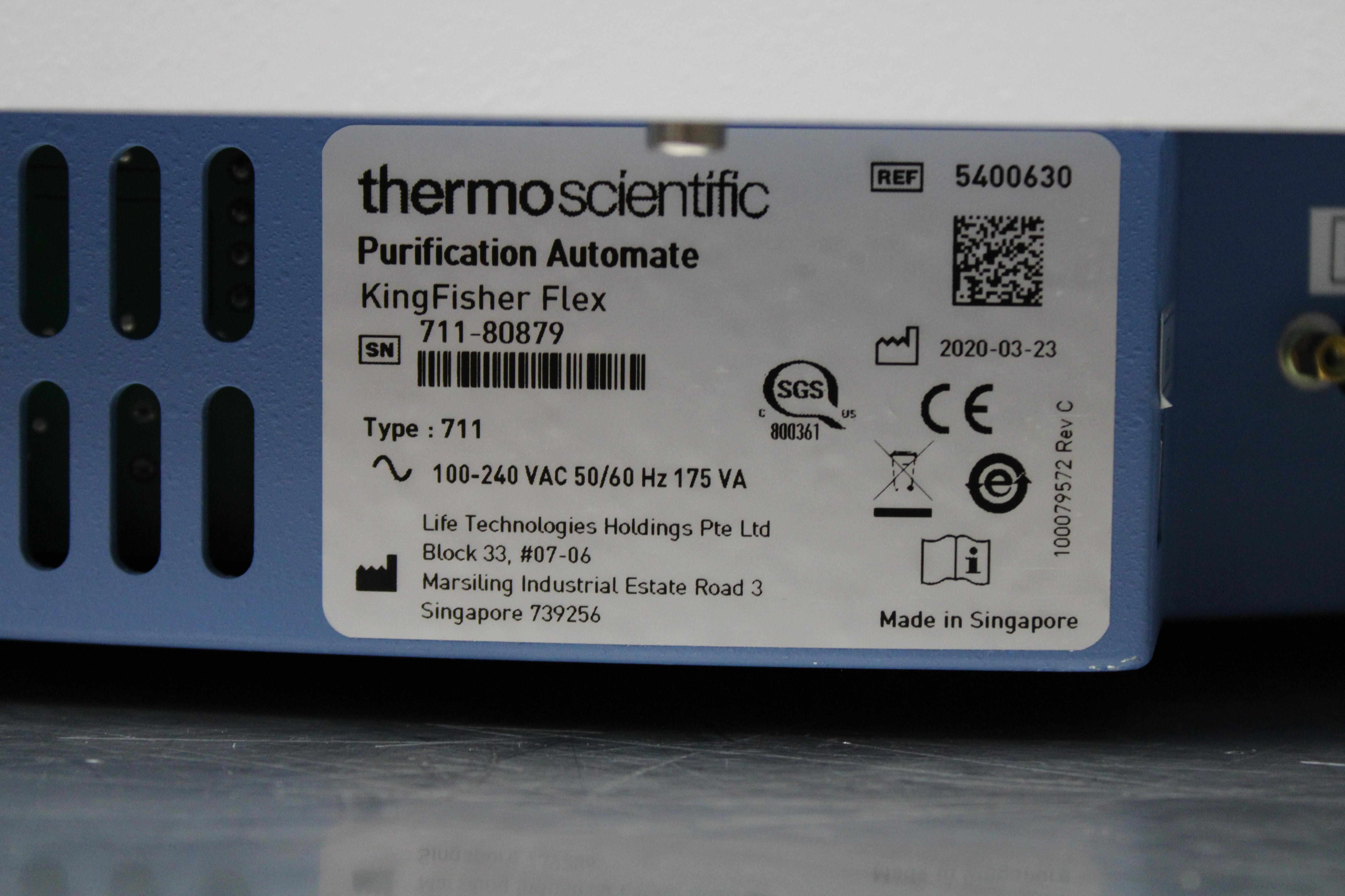 Thermo KingFisher Flex DNA Protein Purification System 96-Well Plate 96 Samples