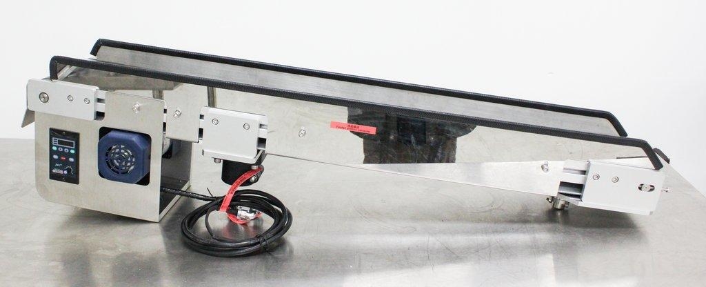 JSCC Automation Conveyor Belt Parts w/ Motor & Controller, Good Condition