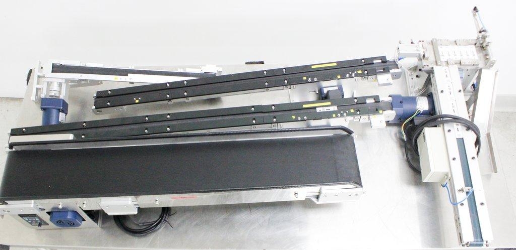 JSCC Automation Conveyor Belt Parts w/ Motor & Controller, Good Condition