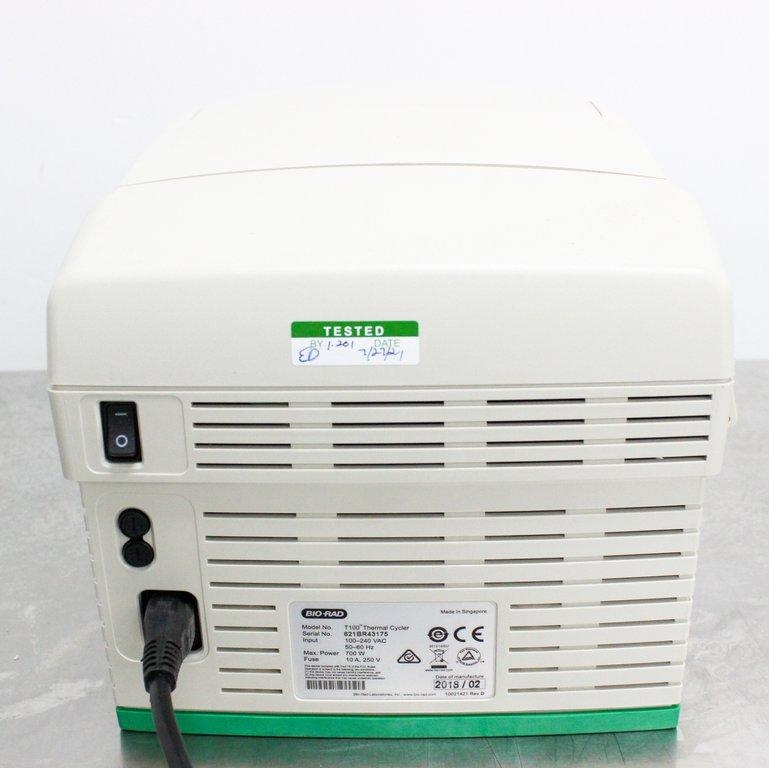 BioRad T100 Thermal Cycler PCR Optimization Nucleic Acid Amplification
