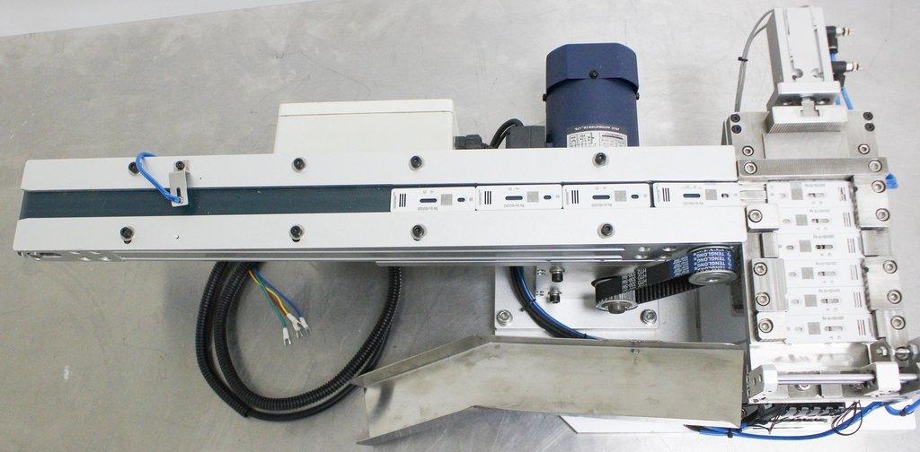 JSCC Automation Conveyor Belt Parts w/ Motor & Controller, Good Condition