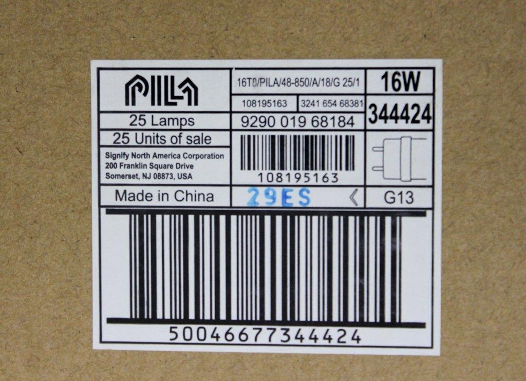 PILA 344424 Lamps Hood Lamp 25 Lamp System Ideal for Laboratory Use
