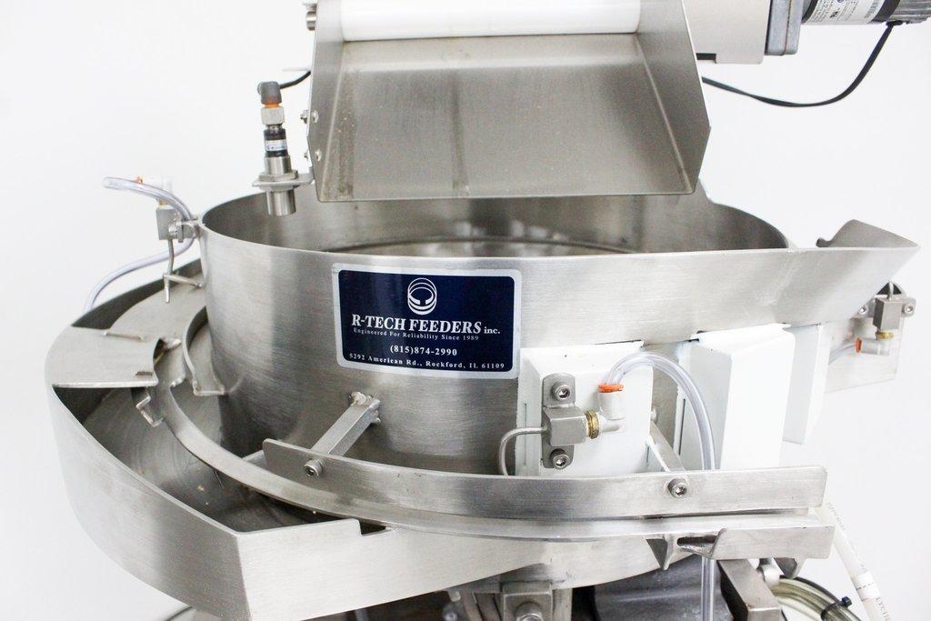 R-Tech Vibratory Bowl Feeder Model 15-110AC for Parts Automation