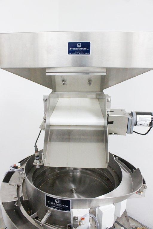 R-Tech Vibratory Bowl Feeder Model 15-110AC for Parts Automation