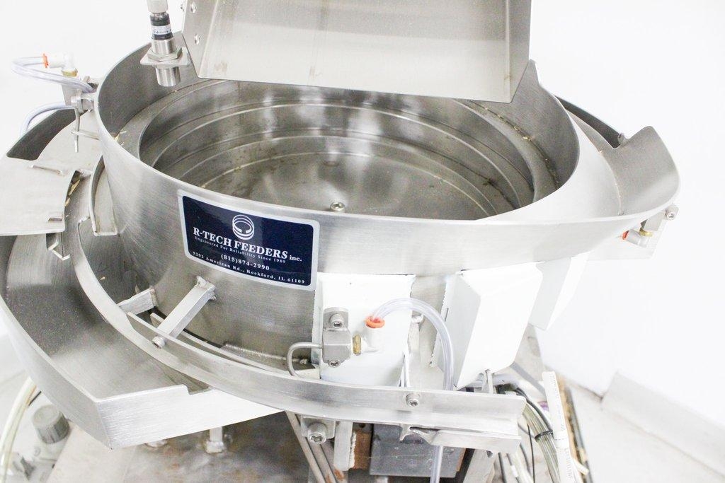 R-Tech Vibratory Bowl Feeder Model 15-110AC for Parts Automation
