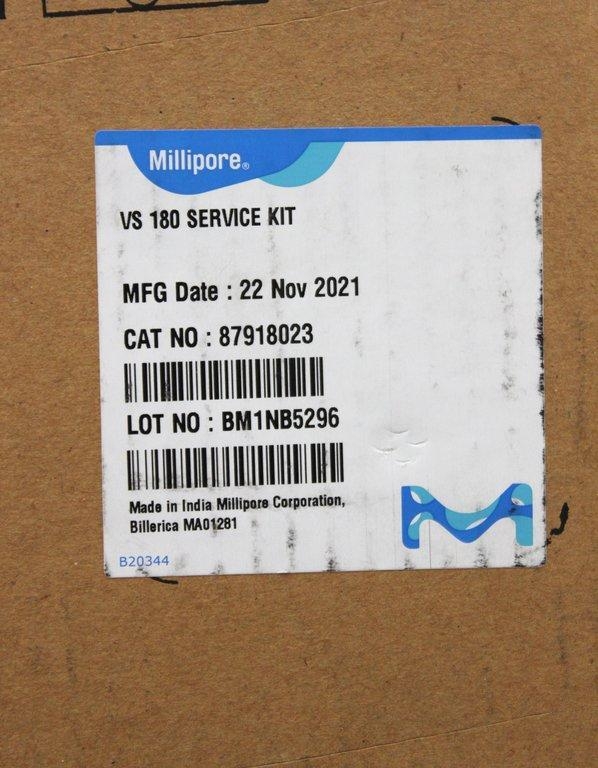 Millipore VS180 Service Kit 87918023 Analytical Accessory Tubing Seals 2013