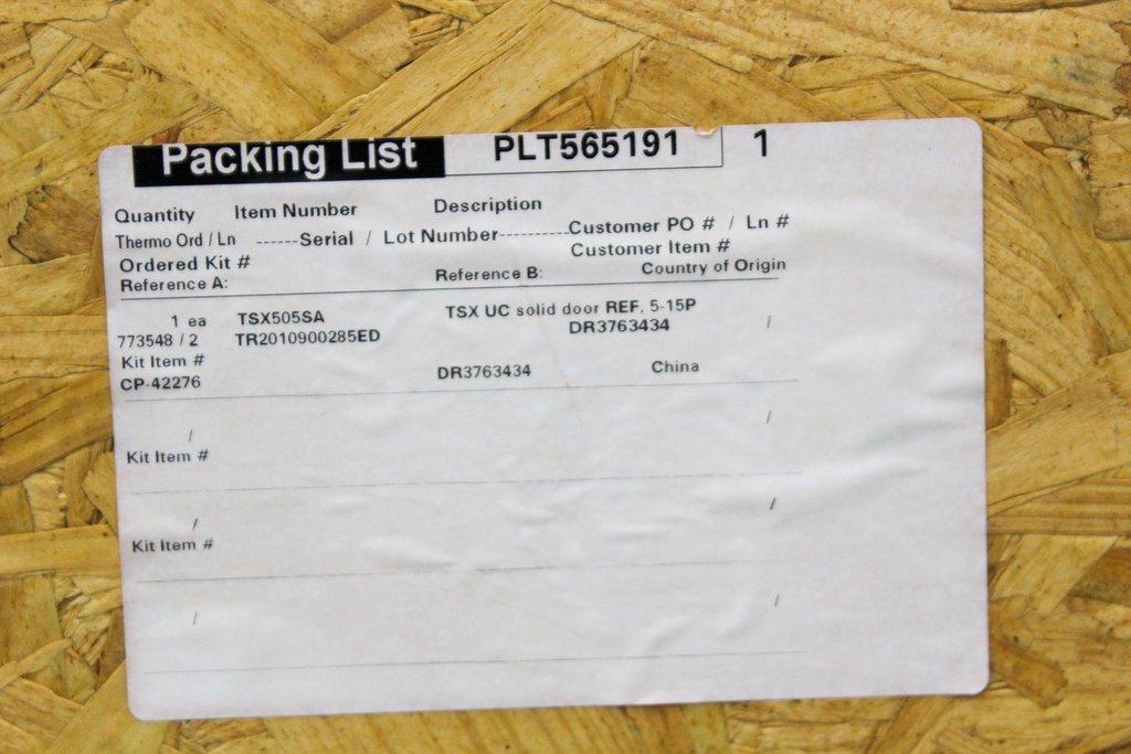 Thermo TSX505SA Undercounter Lab Refrigerator, Cold Storage Unit, New Condition