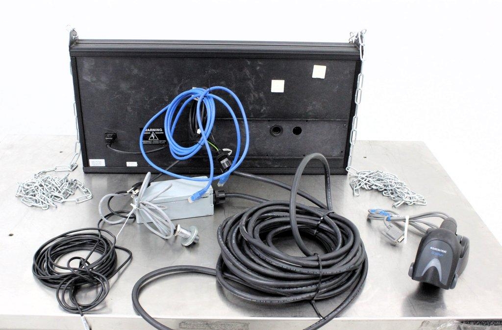 Vorne XL800 Display Set Scanning System with Barcode Software G Condition