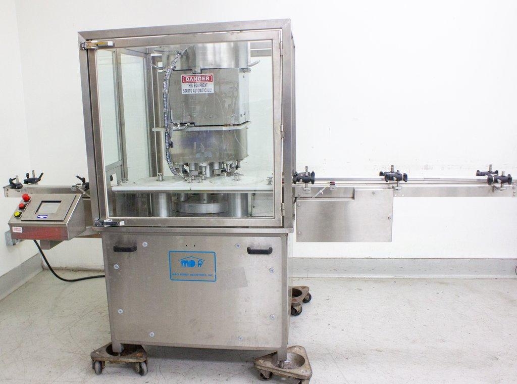 M&O Perry RPC Alu-Crimp Machine Vial Sealing 24000 Vials Hour US 120V 60Hz