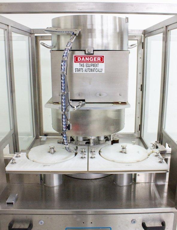 M&O Perry RPC Alu-Crimp Machine Vial Sealing 24000 Vials Hour US 120V 60Hz