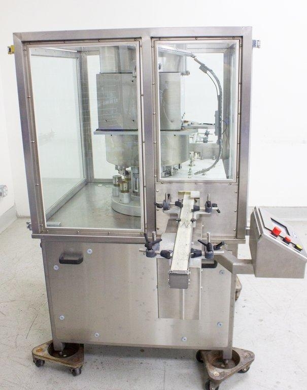 M&O Perry RPC Alu-Crimp Machine Vial Sealing 24000 Vials Hour US 120V 60Hz