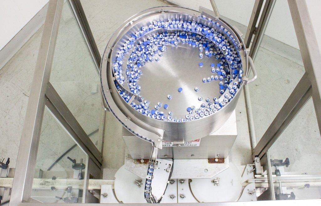 M&O Perry RPC Alu-Crimp Machine Vial Sealing 24000 Vials Hour US 120V 60Hz