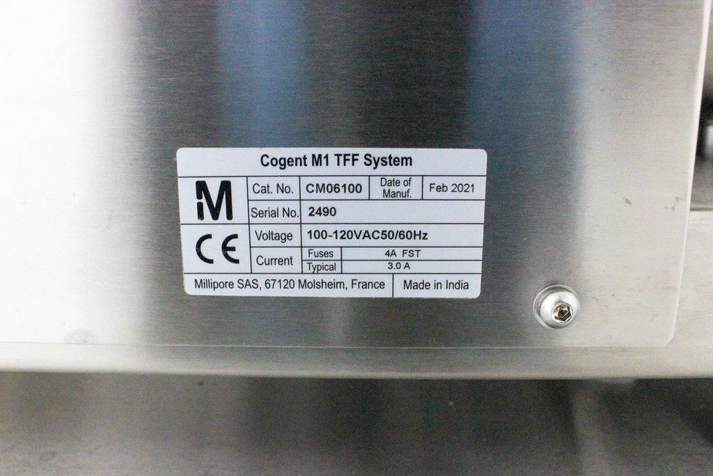 Millipore Cogent M1 TFF System 10L Use Easy-Control Benchtop 2021 4-50C