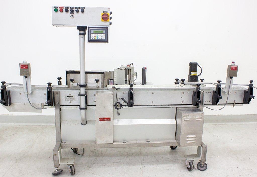 Accraply 35PW Labeling System for Panel & Wraparound Containers 1999 Model