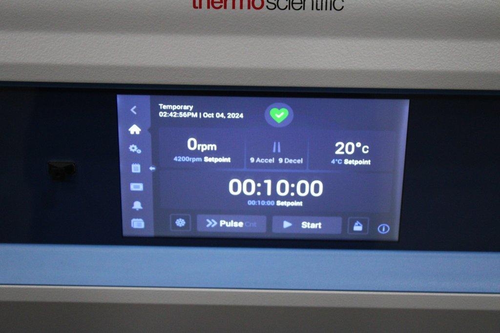Thermo Sorvall X4R Pro-MD Centrifuge Floor Centrifuge Used Rotor Missing