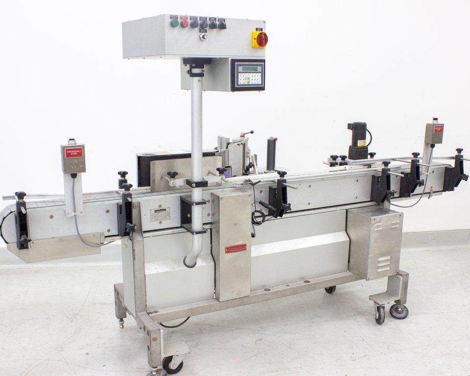 Accraply 35PW Labeling System for Panel & Wraparound Containers 1999 Model