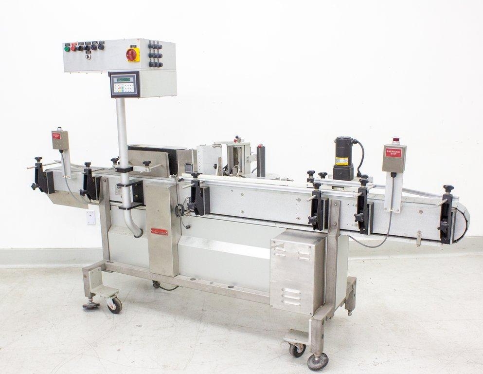Accraply 35PW Labeling System for Panel & Wraparound Containers 1999 Model